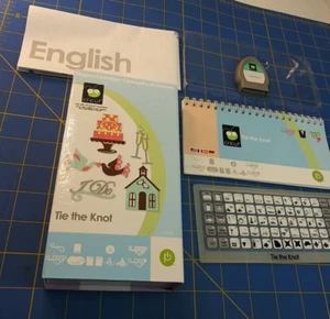 Cricut Cravatta Il Nodo Cartuccia Matrimonio con Sovrapposizione, Libretto e Scatola - Foto 1 di 9