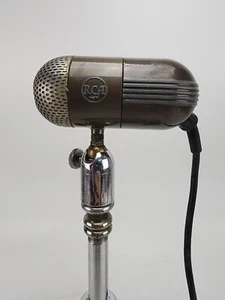 Micrófono de presión RCA 88-A de colección probado funcionando 88A años 40 como está - Imagen 1 de 16