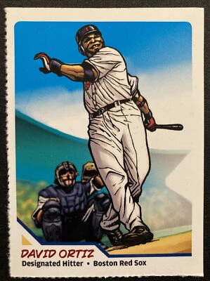 David Ortiz 2009 Boston Red Sox Sports Illustrated For Kids Card MLB Baseball - Image 1 of 2