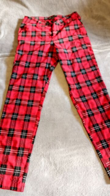 Buy Mens Red Plaid Pants Online In India  Etsy India