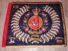 The Light Infantry 7th battalion Regimental colours flag