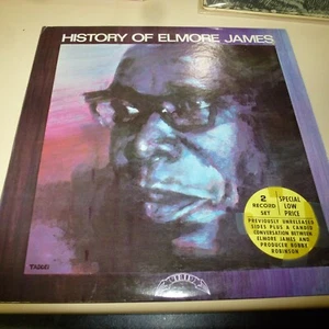 BLUES 33 RPM LP 2 RECORD SET - HISTORY OF ELMORE JAMES - TRIP 8007 - Imagen 1 de 5