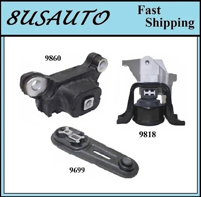 Montaje de motor y transmisión 3 piezas adecuado para Nissan Juke 2011-2015 1,6 L 4x4 Foto 1 de 4