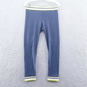 The Upside Womens Soul Cycle Leggings Large Navy Blue Yellow Athletic * - Picture 1 of 13