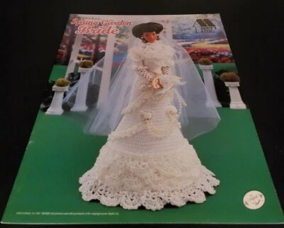 DB23 ANNIE'S ATTIC 1997, CROCHET SPRING GARDEN BRIDE - Image 1 of 2