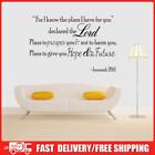 Pvc Self-adhesive Removable Bible Wall Sticker Diy Decals Home Decoration