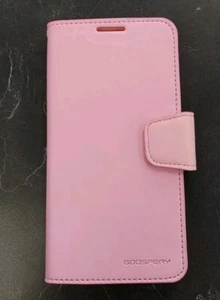 Goospery Sonata Dairy Case Mercury For Samsung S7 Edge Pink Wallet Cover - Picture 1 of 3
