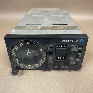 Narco Escort 110 Nav/ Comm, Untested, No Tray, Knobs Work, For Parts - Bild 1 von 6