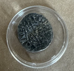 HENRY III LANGES KREUZ GEHÄMMERTER SILBERPFENNIG Moneyer LON Canterbury. Klasse 5g - Bild 1 von 5