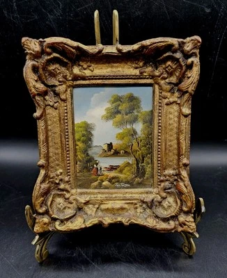 Otto Von Thoren Registered W.T. Burger Co. Framed Oil Landscape *Well Listed! - Image 1 of 4