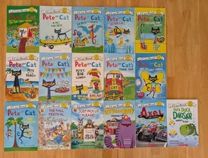 I Can Read First Reader Beginner Pete the Cat Lot of 16 Classroom Homeschool - Picture 1 of 1
