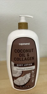 Capewest Coconut Oil & Collagen Body Lotion, Soothing & Hydrating Formula, - Picture 1 of 4
