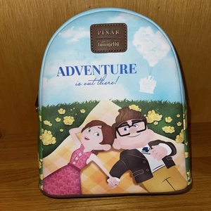 Loungefly Disney Pixar Up Carl & Ellie Picknick Mini Rucksack - Bild 1 von 4