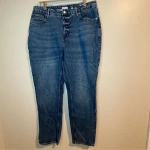 Pantalones de mezclilla para mujer Good American Blue GNIC999T talla 16 - Imagen 1 de 6