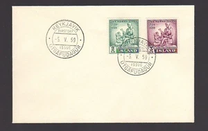 ICELAND ISLAND 1959 FDC First Day Cover JON PORKELSSON - Picture 1 of 1