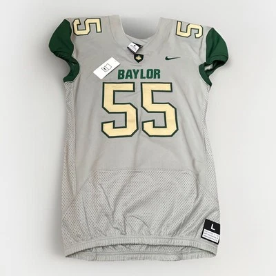 Nike Men's Jersey Baylor Bears Vapor Pro Football Game Large #55 Grey - Image 1 of 4