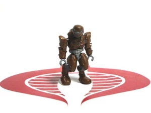Figura Minifigura Mega Bloks Construx Halo Marrón Elite Árbitro Soldado - Imagen 1 de 1