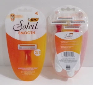 2 rasoi monouso lisci Bic Soleil 4 ct - Foto 1 di 2