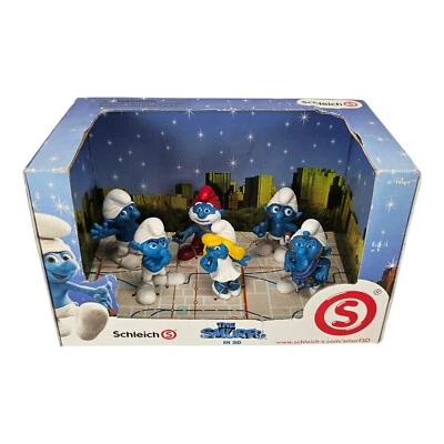 Schleich Smurfs 3D Movie Figurines Unopened - Image 1 of 4