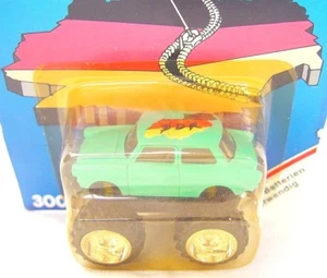 Gegu Germany 1:55 TRABANT "Der Trabi" 1989 Wall MONSTER BIG WHEEL Friction Car  - Picture 1 of 7