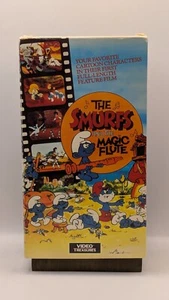 The Smurfs and the Magic Flute 1983 VHS Tested Animated Cartoon Movie Vestron - Picture 1 of 6