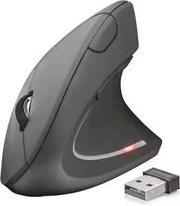 Trust 22879 Verto Wireless Ergonomic Mouse for PC and Laptop, Illuminated, 800-1 - Picture 1 of 3