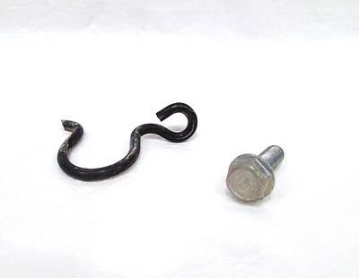 1990-97 Honda TRX200 TRX200D Fourtrax 200 Type II OEM Brake Line Hose Clamp Stay - Image 1 of 4