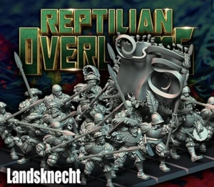 Fantasy Empire State Troops Spearmen X10 Customizable Orders 28mm - Picture 1 of 6