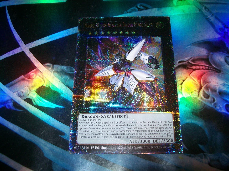 Number 38: Hope Harbinger Dragon Titanic Quarter Century Secret Rare RA02-EN036 - Image 1 of 1