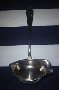 Antike Schöpfkelle Sterlingsilber creme/sauce 813H  - Bild 1 von 8