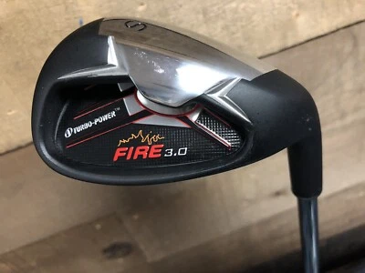 DEMO RH Fire 3.0 Black Plasma Men's Sand Wedge Regular Flex Steel 5483-HSW3 - Image 1 of 4