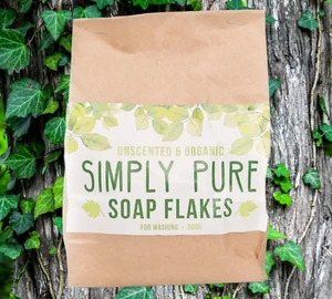 Laundry Powder 100% Natural - 500g, 1kg, 1.5kg and 2kg Bulk- Pure Soap Flakes - Picture 1 of 10