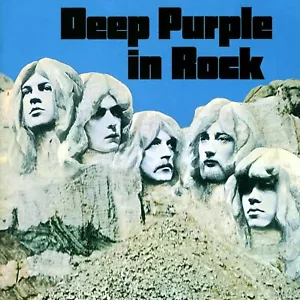 DEEP PURPLE In Rock BANNER HUGE 4X4 Ft Fabric Poster Tapestry Flag album art - Picture 1 of 3