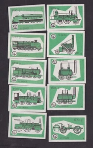 Série Ancienne étiquette  allumettes Yougoslavie BN134078 Locomotive 1 - Imagen 1 de 1