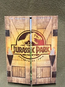 Jurassic Park Adventure Pack Franchise Collection DVD 3 Movie Special Edition - Imagen 1 de 2
