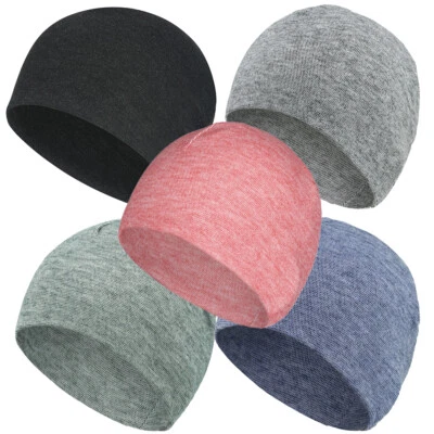 Para hombres Mujeres Gorro Térmico Sombrero Invierno Polar Casco Forro A Prueba de Viento Calavera Gorra Foto 1 de 4