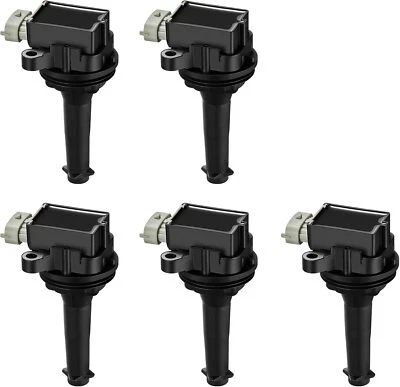 5X OEM Ignition Coil Pack For Volvo S40 S60 V50 V70 C30 L5 2.4L 2.5L C1721 UF517 - Image 1 of 4