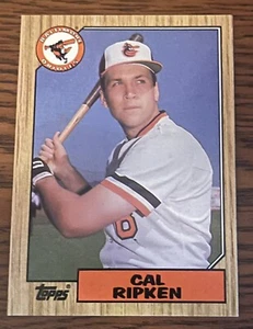 1987 Topps #784 Cal Ripken Baltimore Orioles HOF - Picture 1 of 2