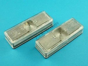 2 luces marcadoras transparentes de posición delantera - Radex modelo 903 - remolque caja de caballos - Imagen 1 de 1