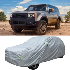 For Toyota Land Cruiser Full Car Cover Outdoor Waterproof UV Rain Dust Protector - Picture 1 of 9