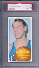 1970 Topps Basketball # 96 Terry Dischinger PSA 6.5
