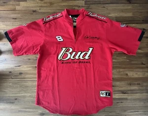 Vintage Dale Earnhardt Jr. Budweiser / NASCAR Shirt -L - Picture 1 of 6
