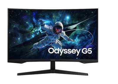 SAMSUNG LS32CG552EEXXY, 32 " Odyssey G5 QHD Curved Serious Gaming Monitor 165Hz - image 1 of 4