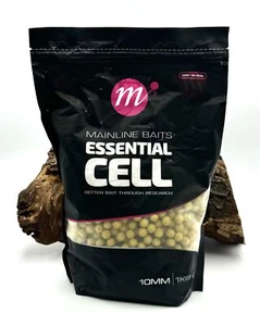 Mainline Baits Shelf Life Boilies Essential Cell 10mm 1kg Futter Karpfenfutter - Bild 1 von 2