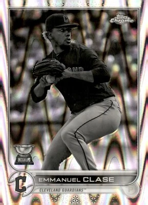 2022 Topps Chrome - Emmanuel Clase #130 Sonic Refractor - Image 1 of 2