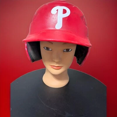 Philadelphia Phillies Rawlings  Batting Helmet Size 6 1/4- 6 7/8 - Image 1 of 4