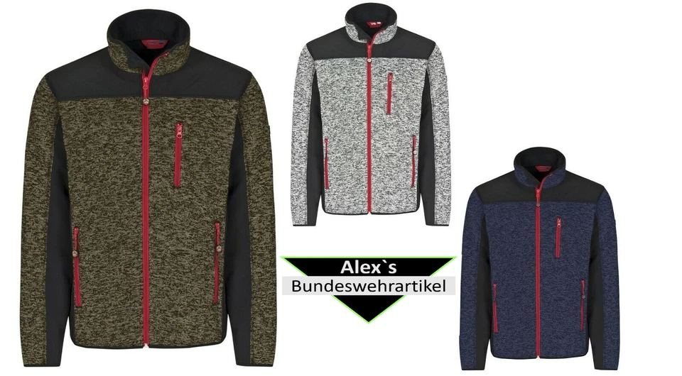 Bullstar Softshelljacke Duo  Softshell Strickjacke Arbeitsjacke Jacke Neu 9328 - Bild 1 von 1