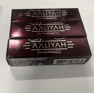 Mac Aaliyah Matte Lipstick TRY AGAIN by M.A.C - Full Size Lot of 3
