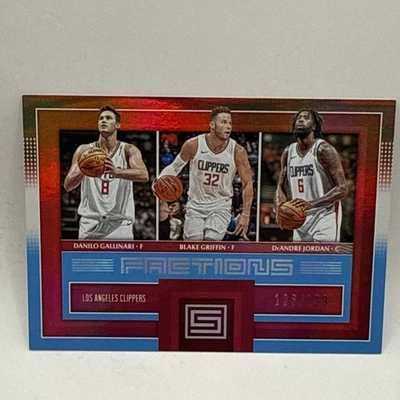 Panini Status Blake Griffin Jordan Gallinari Factions 2017-18 azul/199 #2 Foto 1 de 3