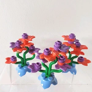 Lego X3 Plantas Acuáticas Coral Flor Ciudad Amigos MOC RECONSTRUIR Verde Hojas Vid (G) - Imagen 1 de 5